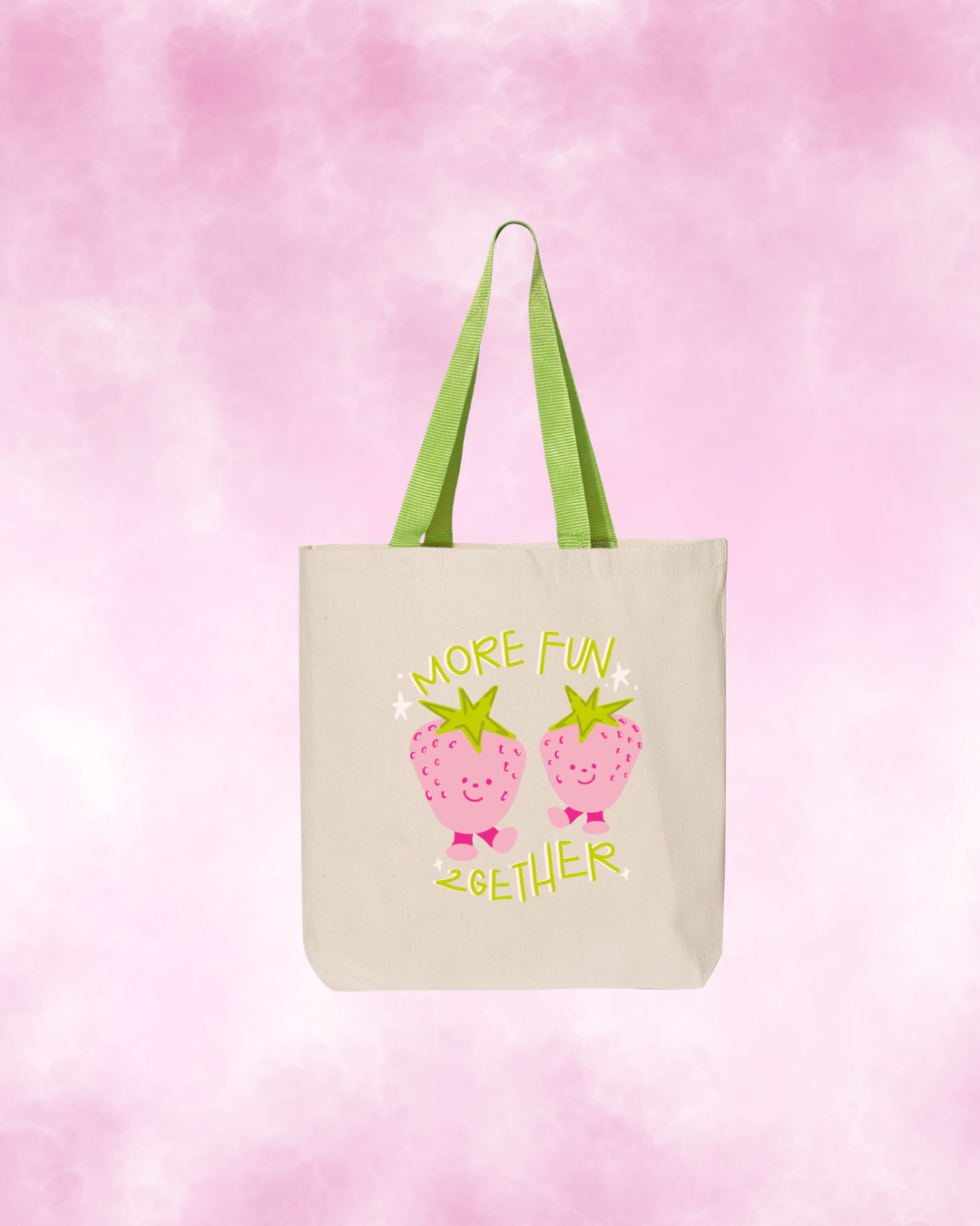 MFT strawberry tote bag ❃