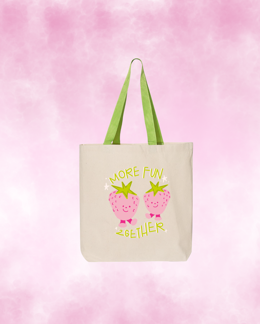 MFT strawberry tote bag ❃