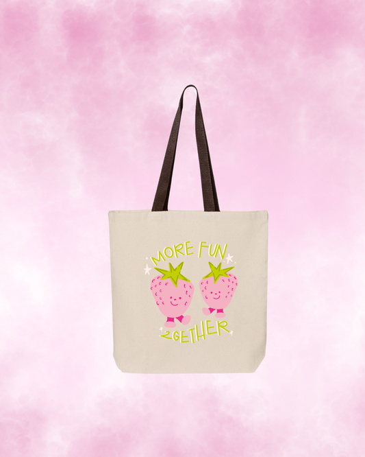 MFT strawberry tote bag ❃