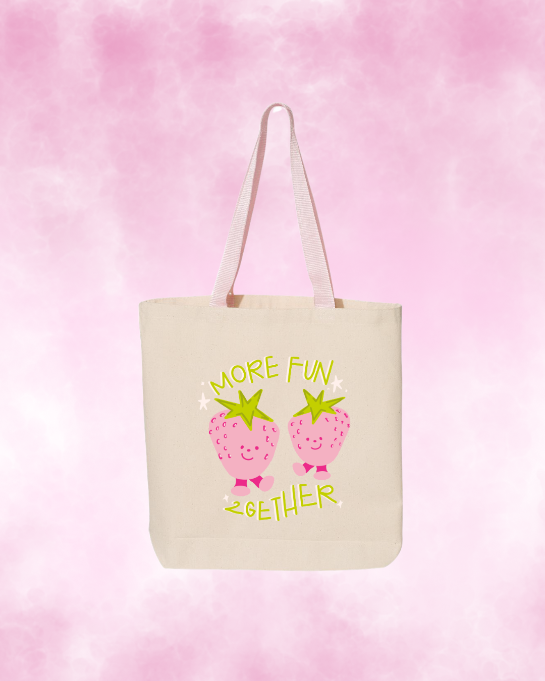 MFT strawberry tote bag ❃