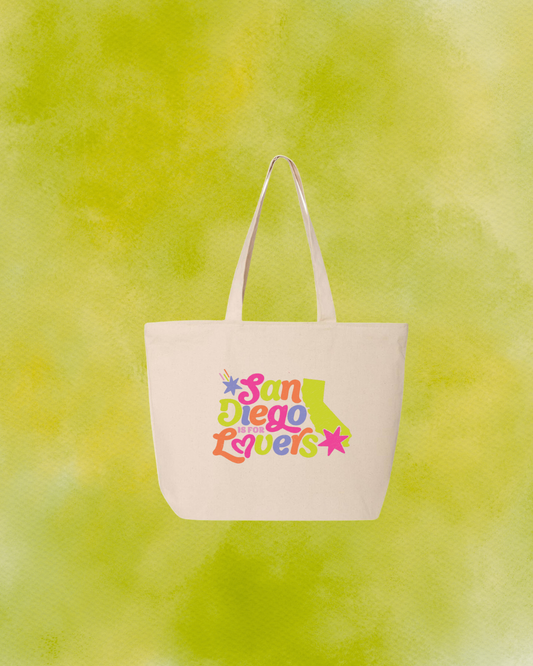 san diego is for lovers tote bag♡